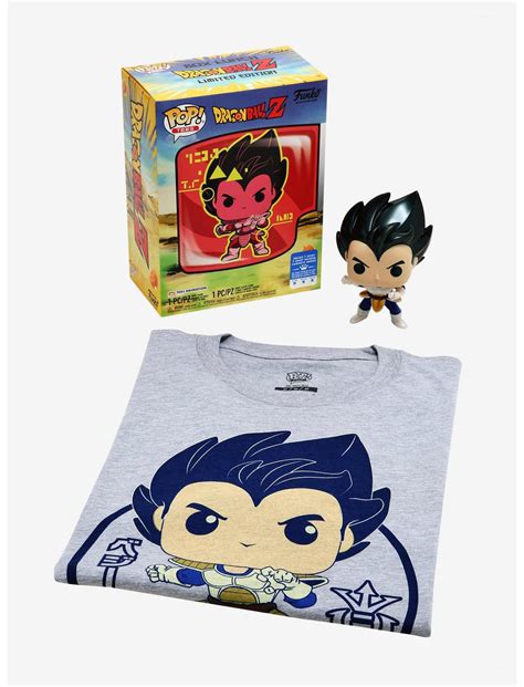 metallic vegeta pop box lunch|Metallic Vegeta Funko POP! & Tee Bundle (Box Lunch Exclusive) .